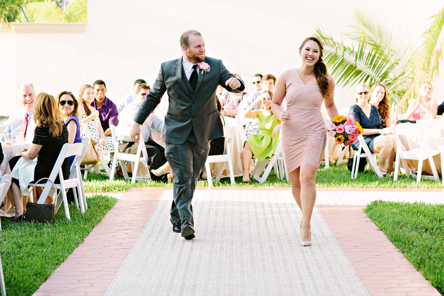 bridal party presentation