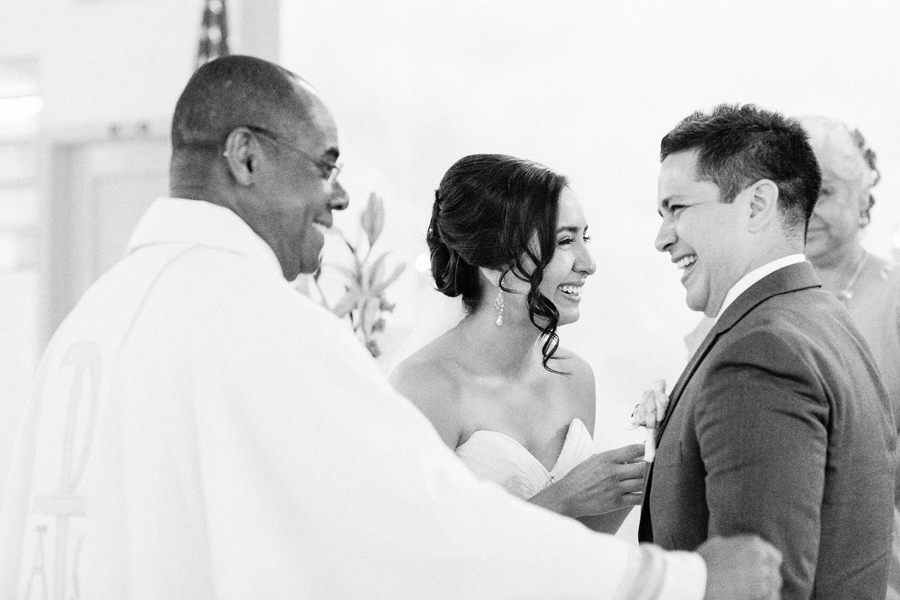 bride and groom ceremony