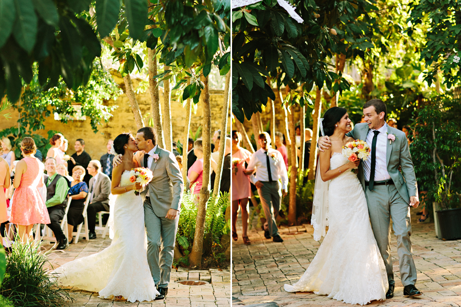 outdoor wedding ceremony