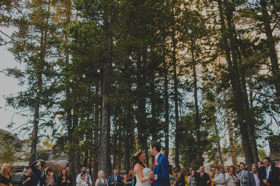 wedding in the woods first dance