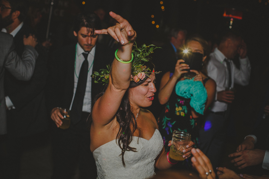 bride dancing