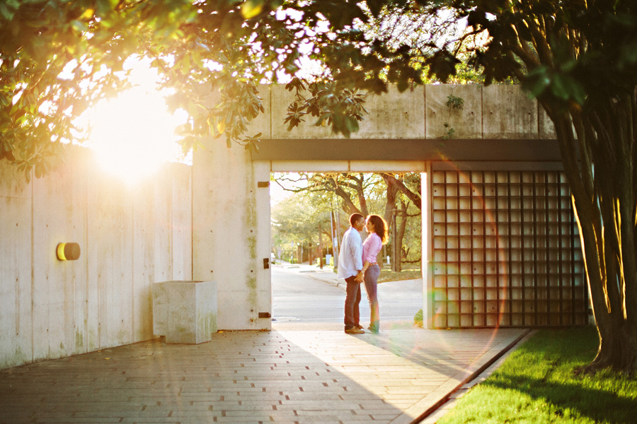 houston museum district engagement session