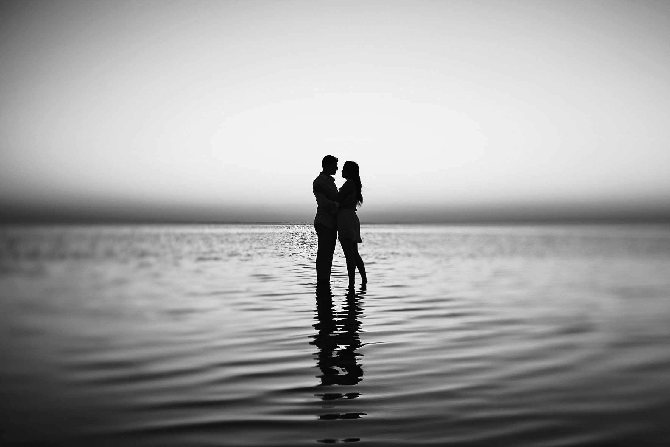 south padre island engagement photos
